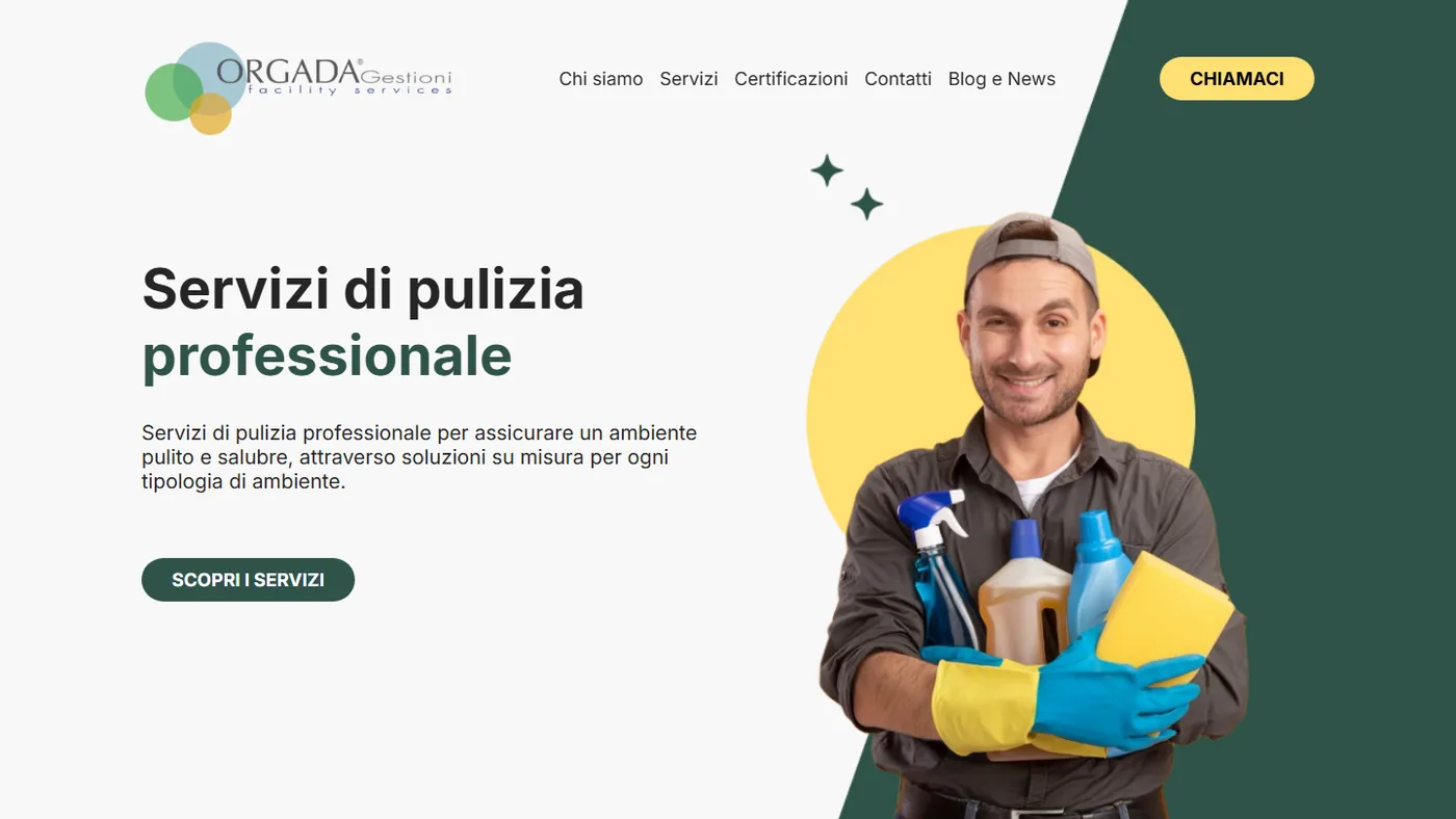 Orgada Gestioni – Impresa di Pulizie e Facility Management
