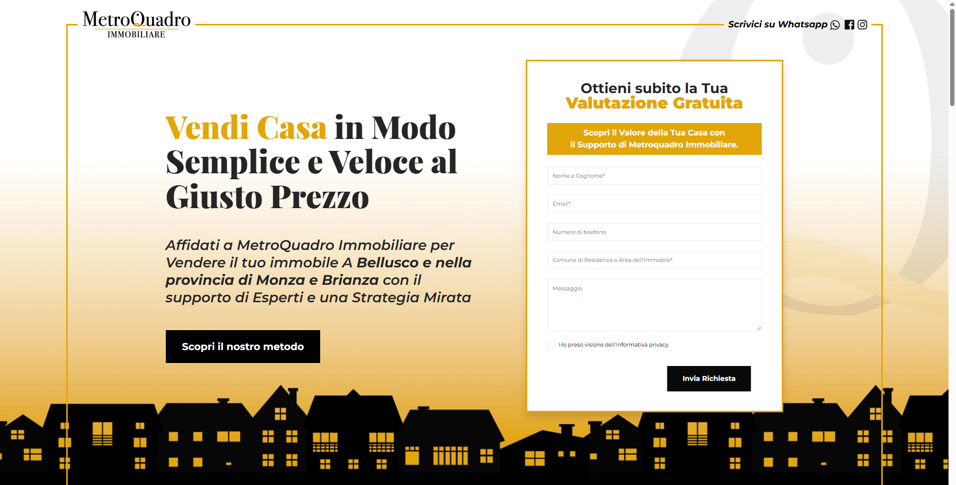 Valuta il Tuo Immobile – MetroQuadro Immobiliare