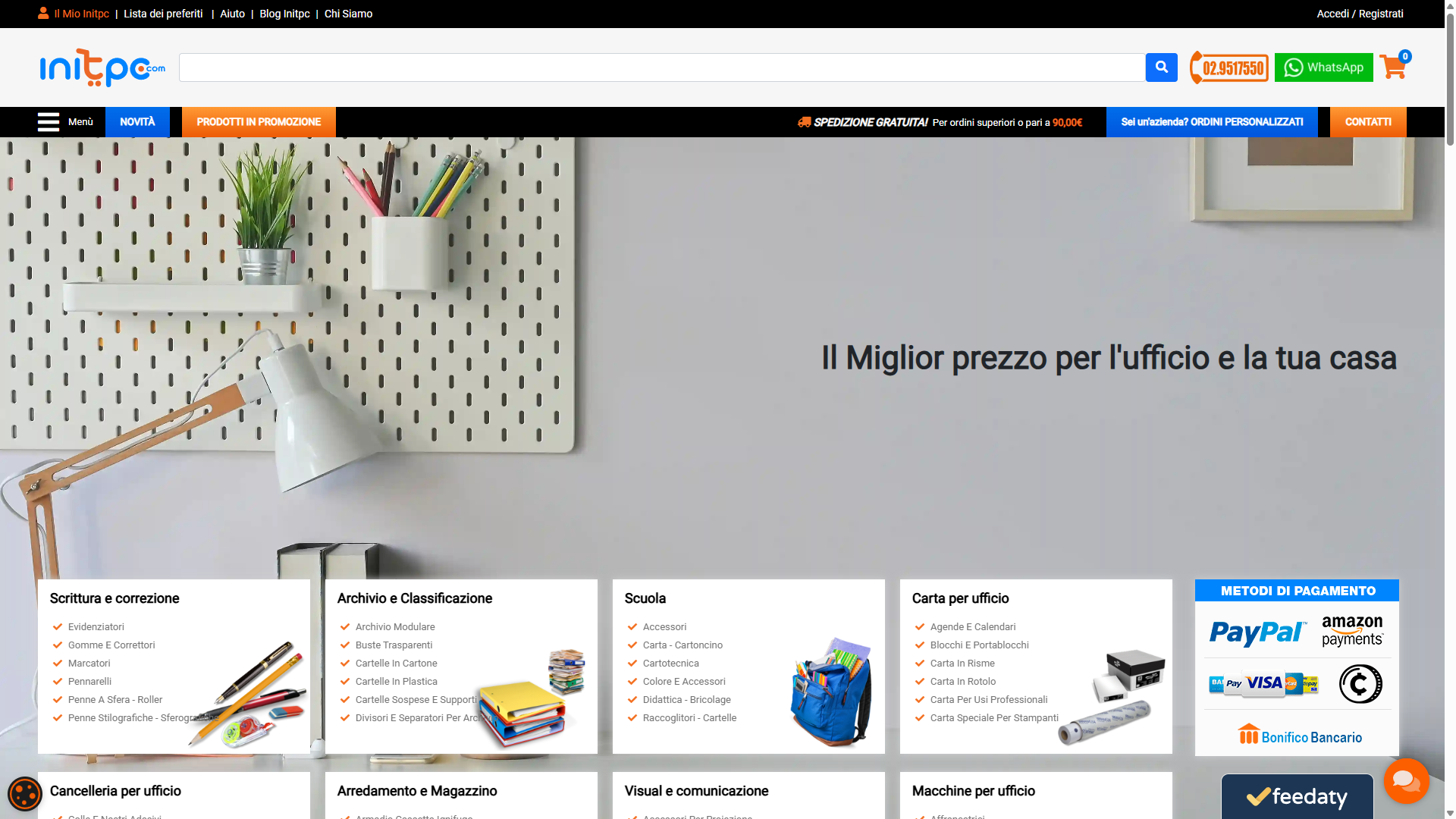 InitPC – Cancelleria e Forniture per Ufficio