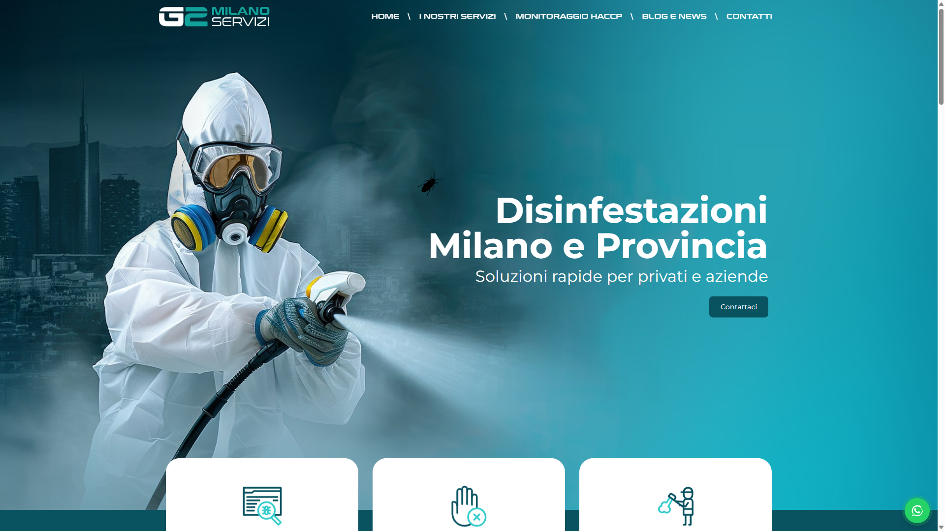 G2 Milano Servizi – Disinfestazioni e Igiene Ambientale
